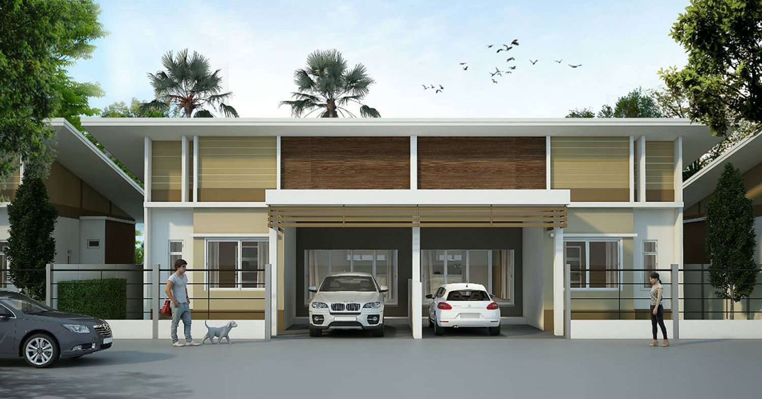 บ้านแฝดชั้นเดียว ในโครงการ การ์เด้นพลัส @ มะม่วงสองต้น, ภาพที่ 4