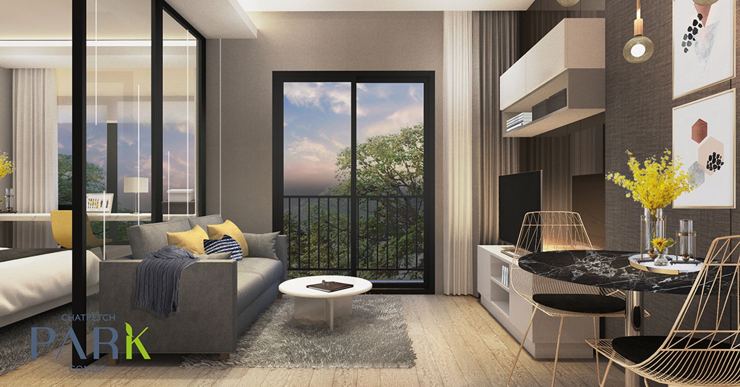 1 Bedroom ในโครงการ ฉัตรเพชร พาร์ค คอนโด, ภาพที่ 4