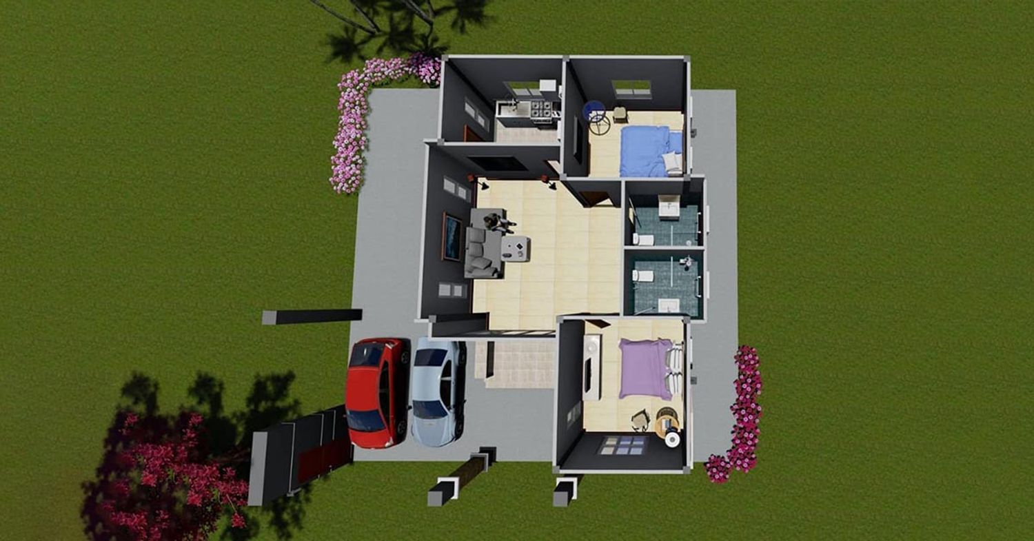 บ้านเดี่ยวชั้นเดียว ในโครงการ ขวัญสิริ เพลส, ภาพที่ 4