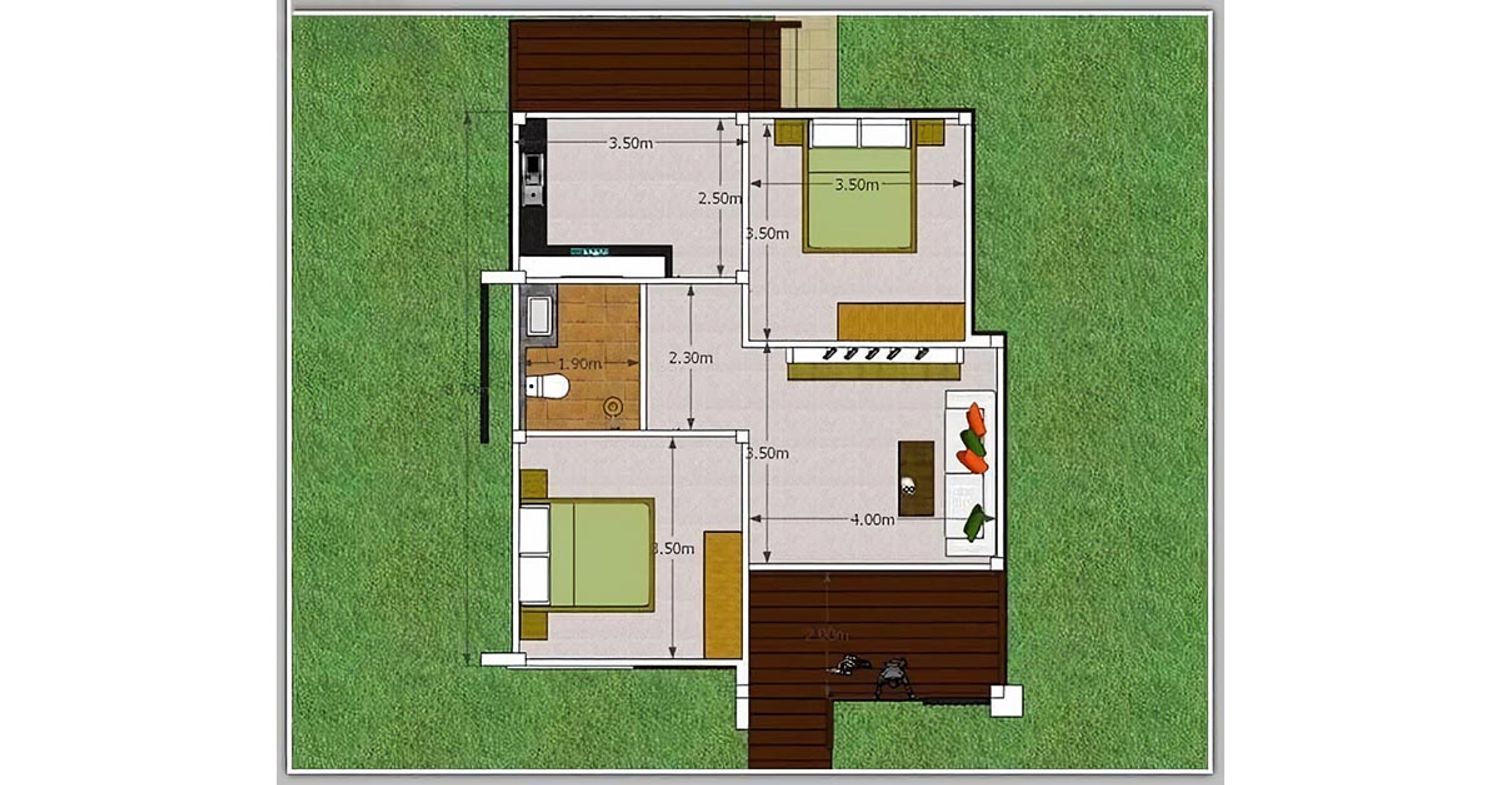 บ้านเดี่ยวชั้นเดียว ในโครงการ บ้านทรัพย์รุ่งเรือง เมืองศรีไค, ภาพที่ 4