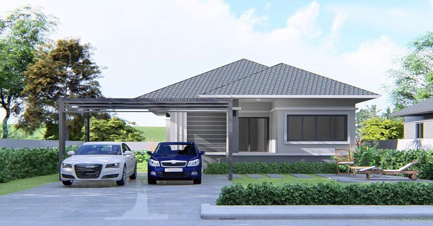 บ้านเดี่ยวชั้นเดียว ในโครงการ บ้านทอฝัน @บ้านถ่อน, ภาพที่ 4
