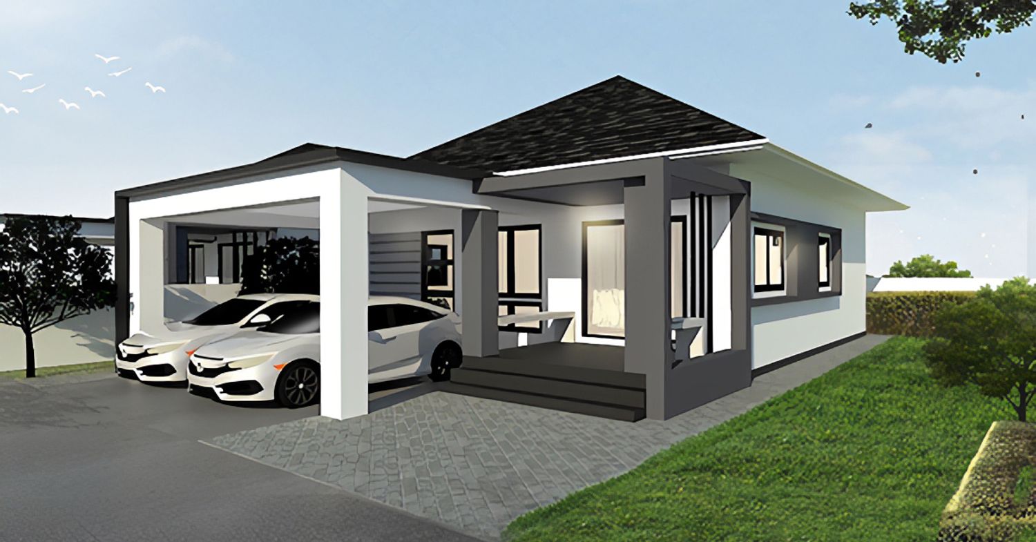 บ้านเดี่ยวชั้นเดียว A2 ในโครงการ บ้านสมประสงค์ซิตี้พาร์ค, ภาพที่ 4