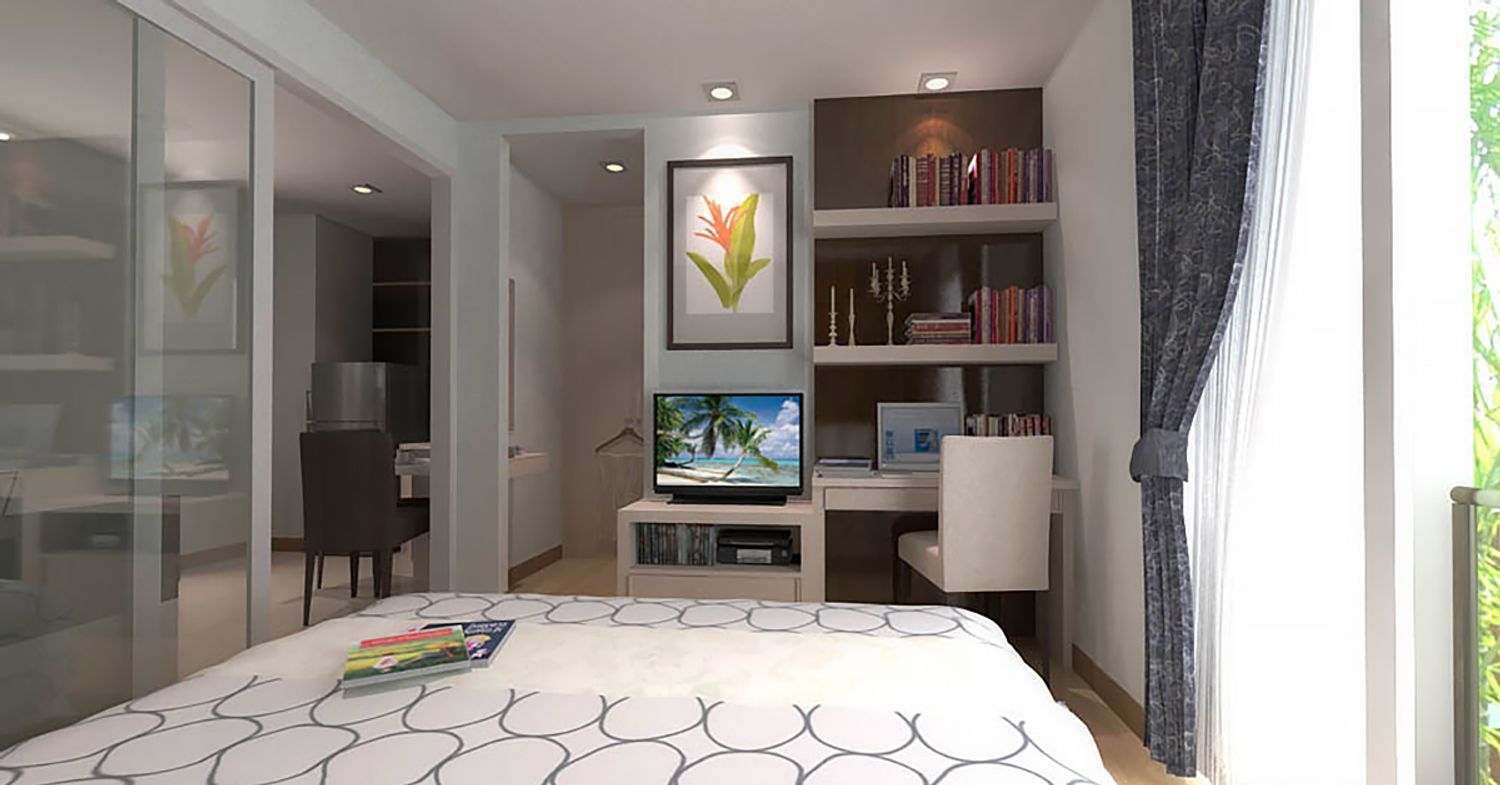 1 Bedroom Deluxe ในโครงการ พาร์คสิริ คอนโด รีสอร์ท บางแสน 8, ภาพที่ 4