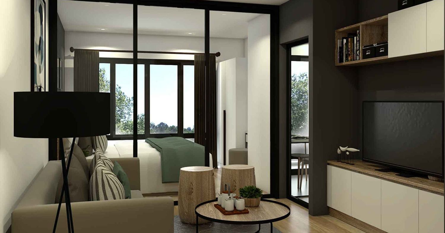 1 Bedroom ในโครงการ ธรินทร คอนโด, ภาพที่ 4