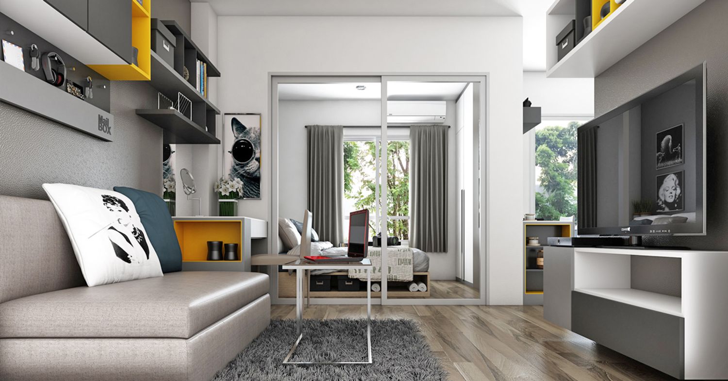 1 Bedroom ในโครงการ พลัส คอนโด อยุธยา, ภาพที่ 4