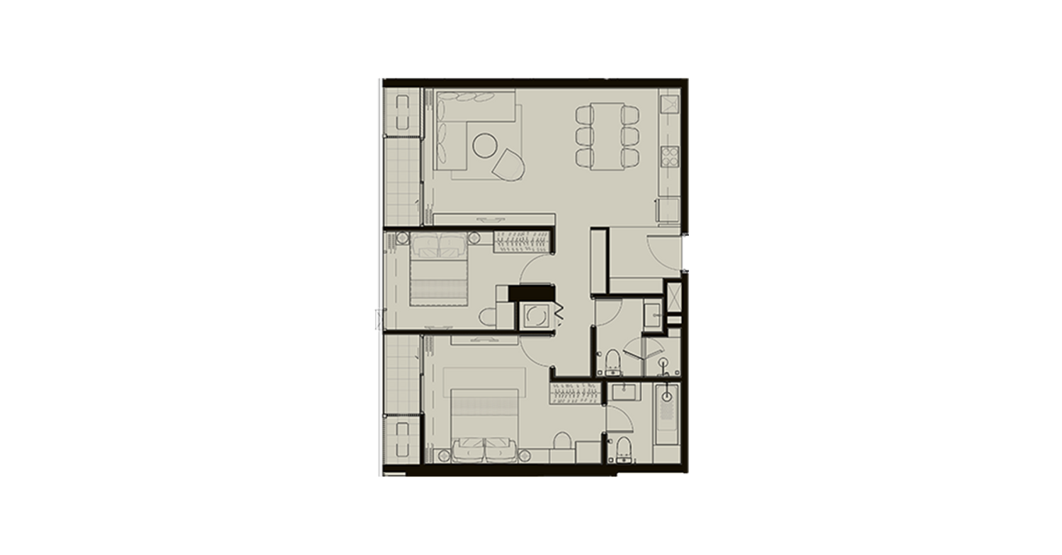 Penthouse ในโครงการ เดอะ ฟายน์ แบงค็อค ทองหล่อ-เอกมัย, ภาพที่ 4