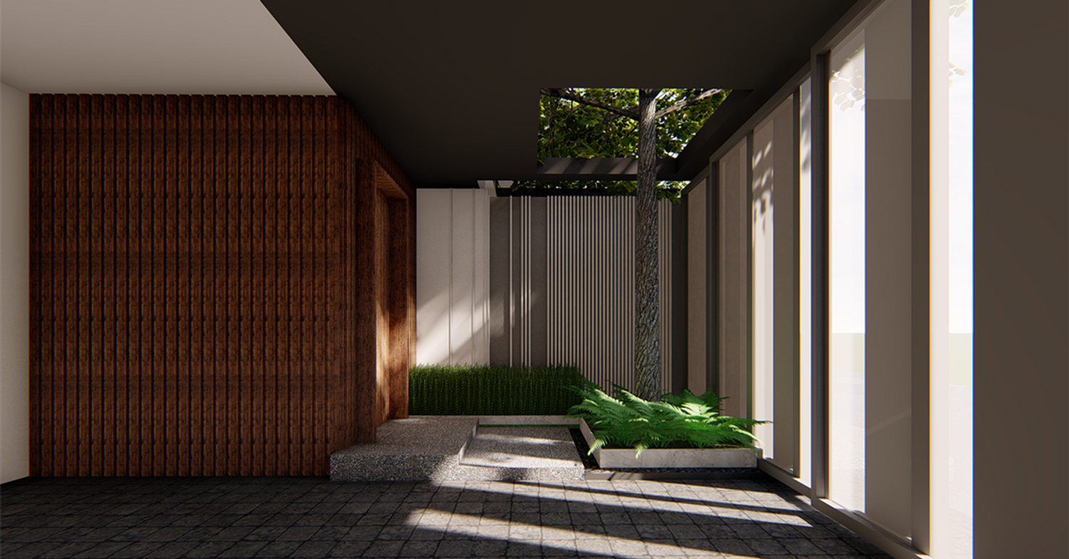 บ้านแฝดสามชั้น ในโครงการ วัน แอททีเลียร์ สตรีวิทยา, ภาพที่ 4