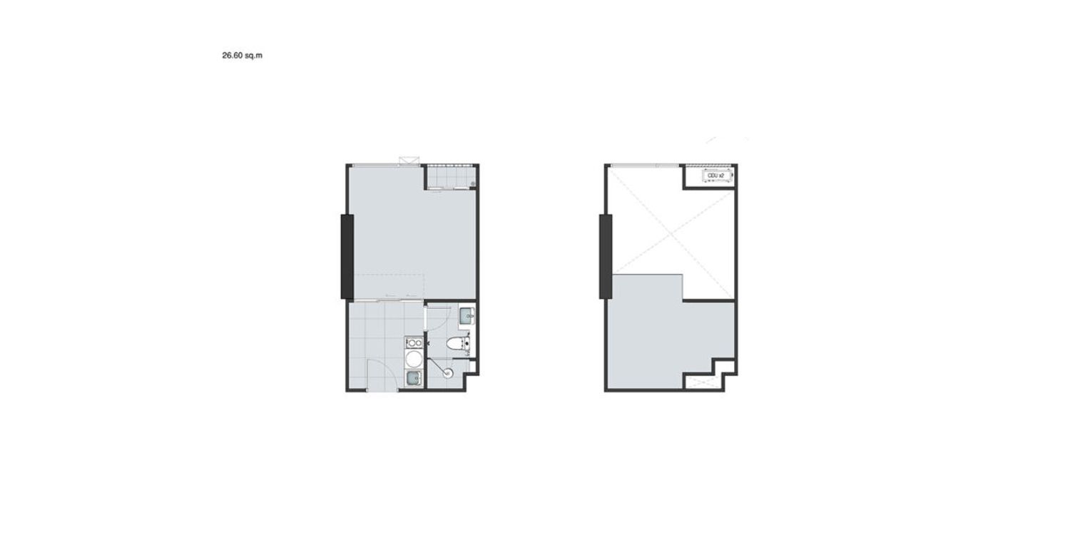 1 Bedroom ในโครงการ ไนท์บริดจ์ สเปซ รัชโยธิน, ภาพที่ 4