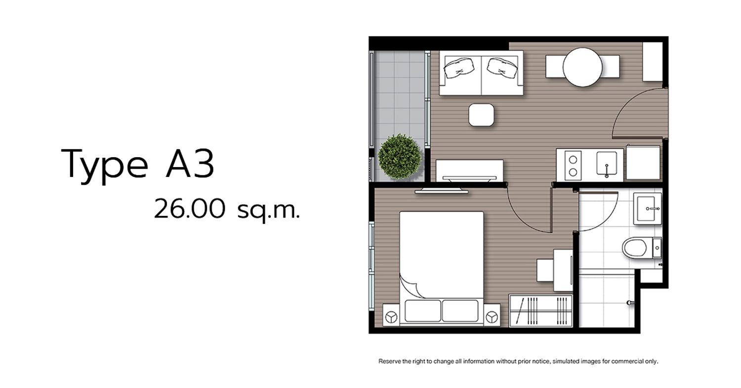 1 Bedroom ในโครงการ นิว โนเบิล รัชดา-ลาดพร้าว, ภาพที่ 4