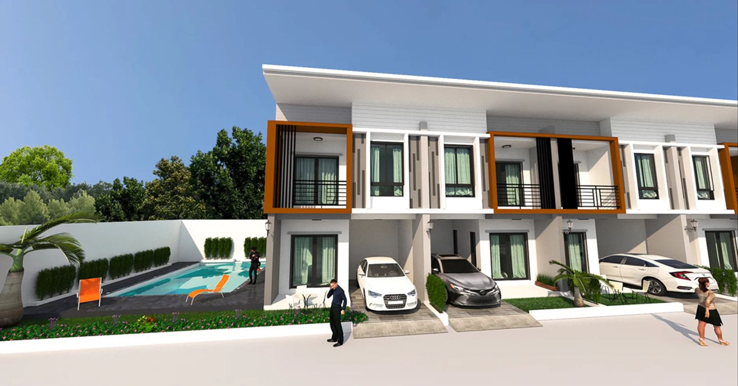 ทาวน์โฮมสองชั้น ในโครงการ บ้านวันดี มหาชัย-คลองครุ, ภาพที่ 4