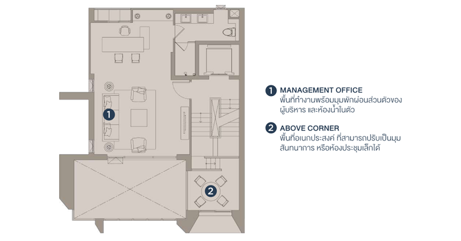 โฮมออฟฟิศสามชั้นครึ่ง ในโครงการ มิสต์ อ่อนนุช-ศรีนครินทร์, ภาพที่ 4