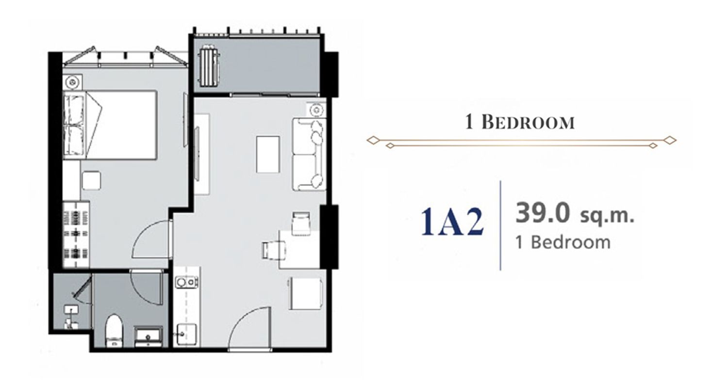 1 Bedroom  ในโครงการ ศุภาลัย พรีเมียร์ สามเสน-ราชวัตร, ภาพที่ 4