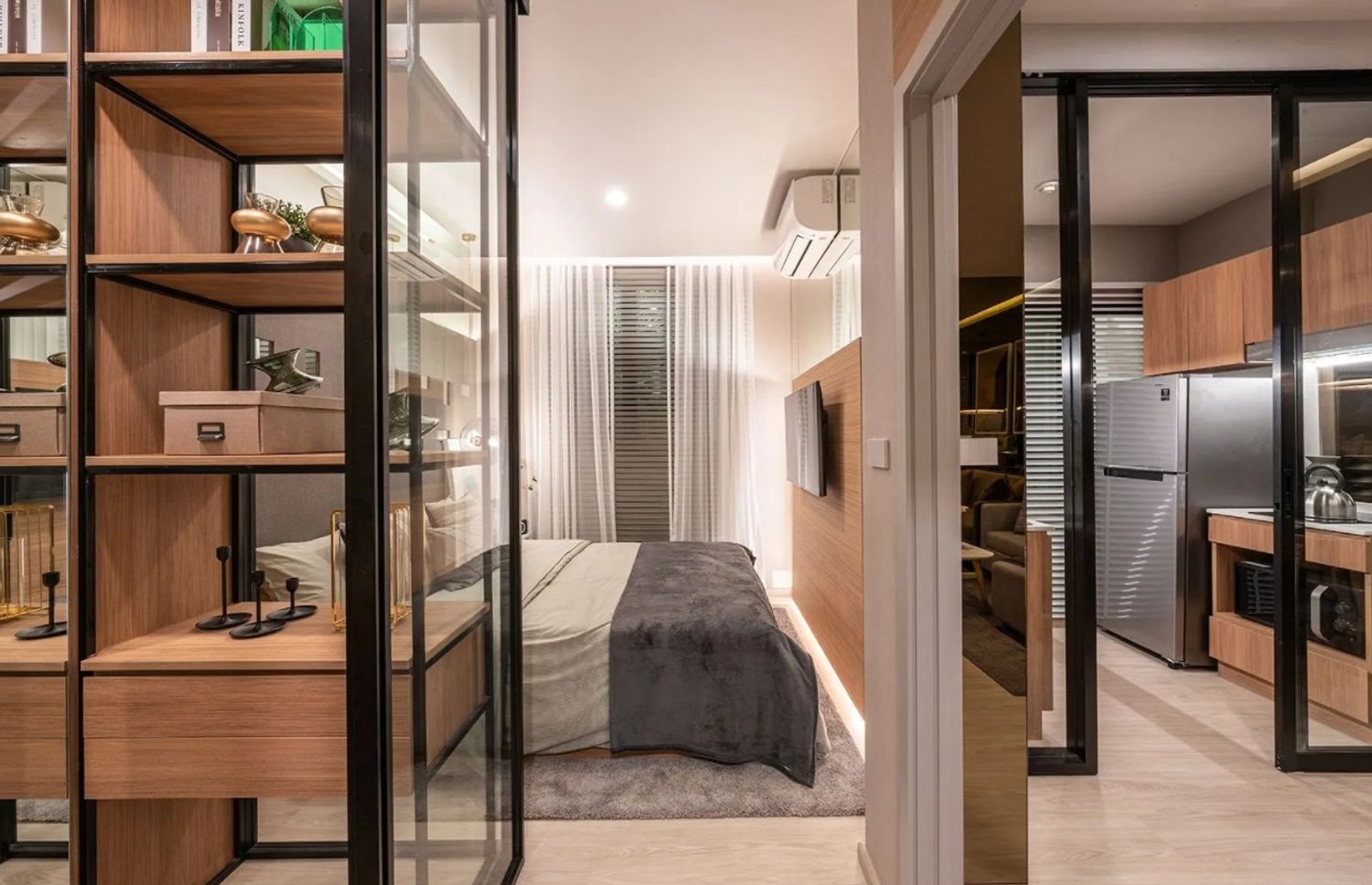 1 Bedroom ในโครงการ นิว โนเบิล เซ็นเตอร์ บางนา, ภาพที่ 4