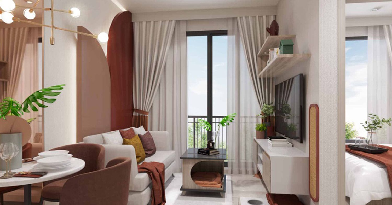1 Bedroom ในโครงการ บริกซ์ตัน เพ็ทแอนด์เพลย์ สุขุมวิท107, ภาพที่ 4