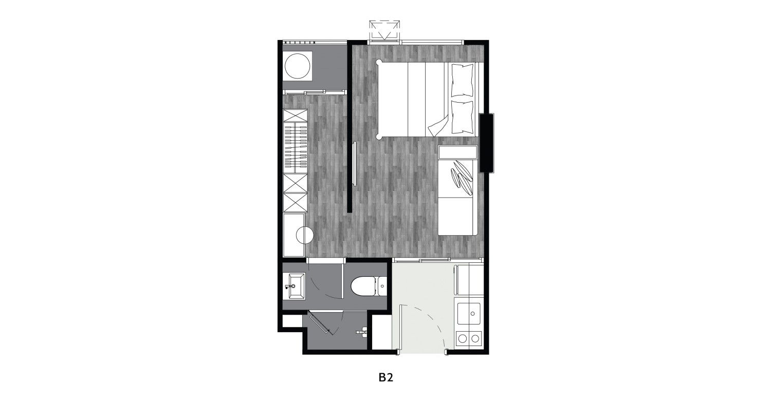 1 Bedroom ในโครงการ บริกซ์ตัน ระยอง, ภาพที่ 4