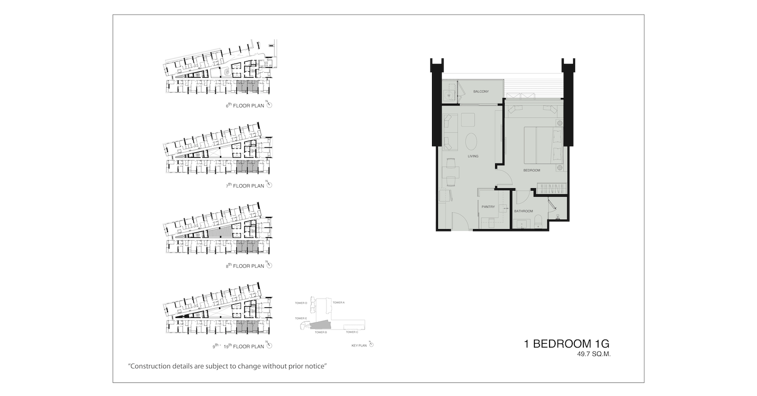 1 Bedroom ในโครงการ วันเวลา ณ เจ้าพระยา, ภาพที่ 4