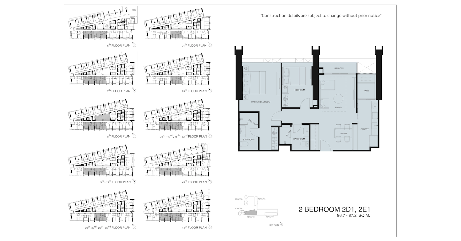 2 Bedroom ในโครงการ วันเวลา ณ เจ้าพระยา, ภาพที่ 4