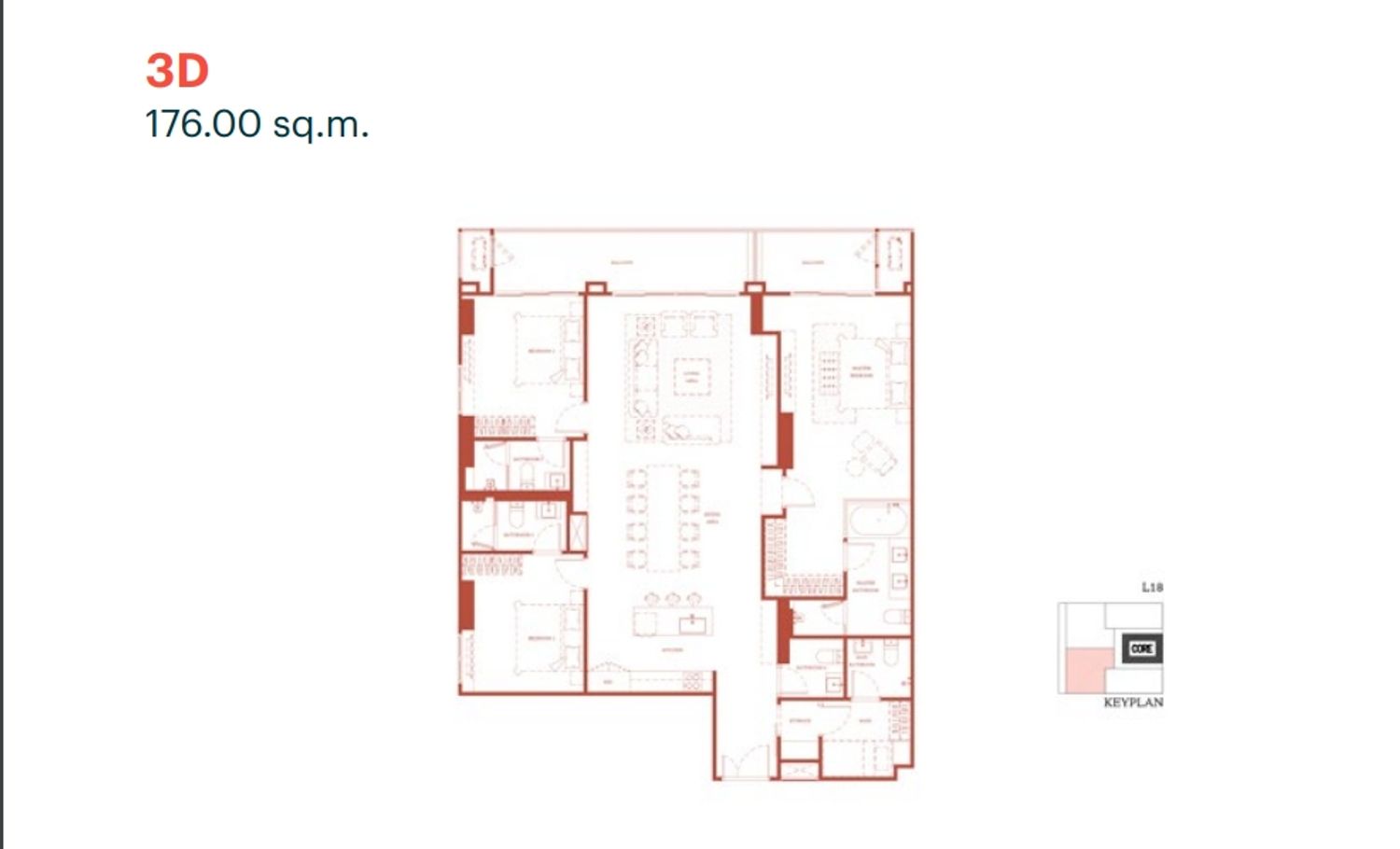3 Bedroom ในโครงการ เวีย อารีย์, ภาพที่ 4