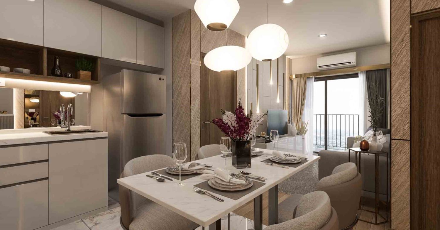 2 Bedroom ในโครงการ อะไรซ์ เจริญเมือง, ภาพที่ 4