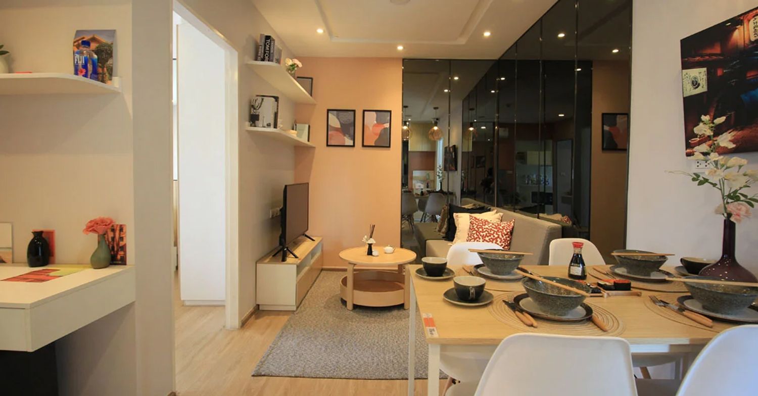 1 Bedroom Plus ในโครงการ เสนาคิทท์ บางนา-กม.29 เฟส 2, ภาพที่ 4