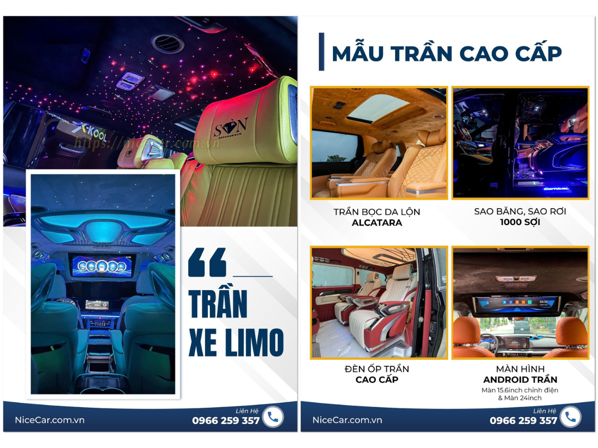 Các loại trần BMW X7