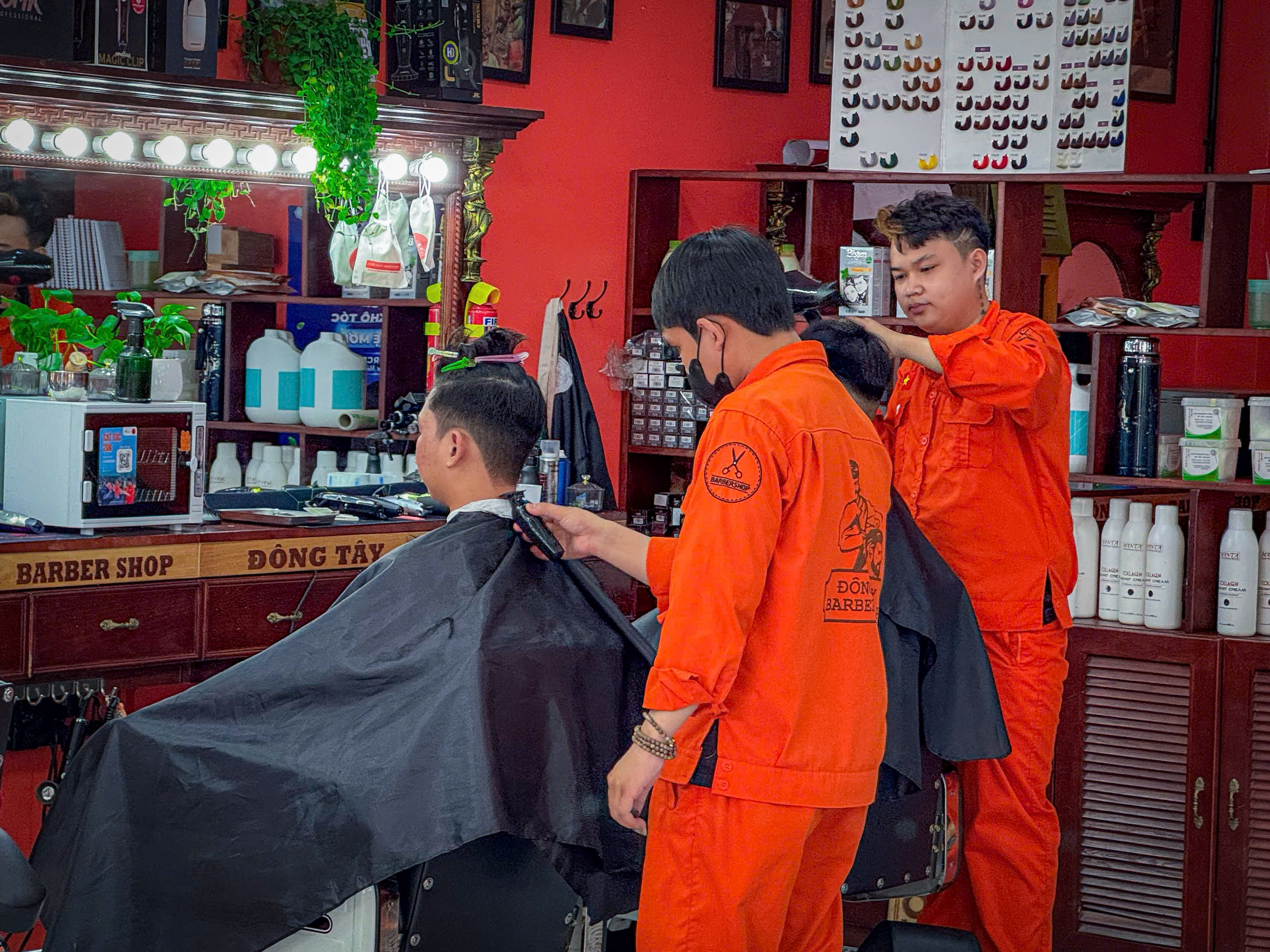 Trải nghiệm cắt tóc nam tại Đông Tây Barbershop Biên Hòa: Nơi phong cách được định hình