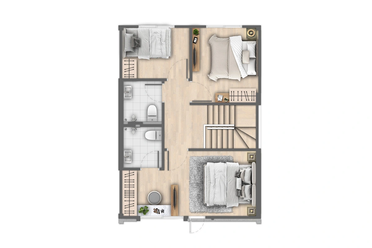อณาสิริ พระราม 5 - สิรินธร - Oak ชั้น 2