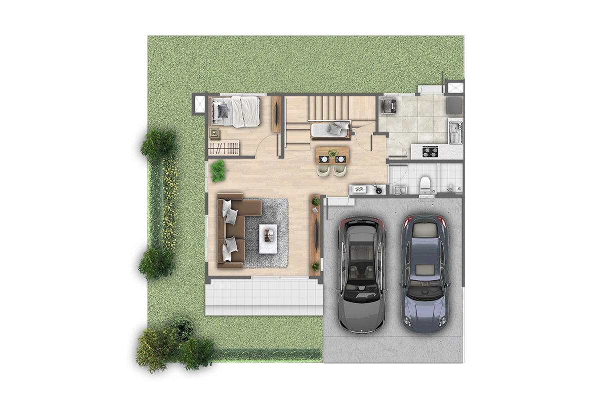 อณาสิริ พระราม 5 - สิรินธร - Glenll ชั้น 1