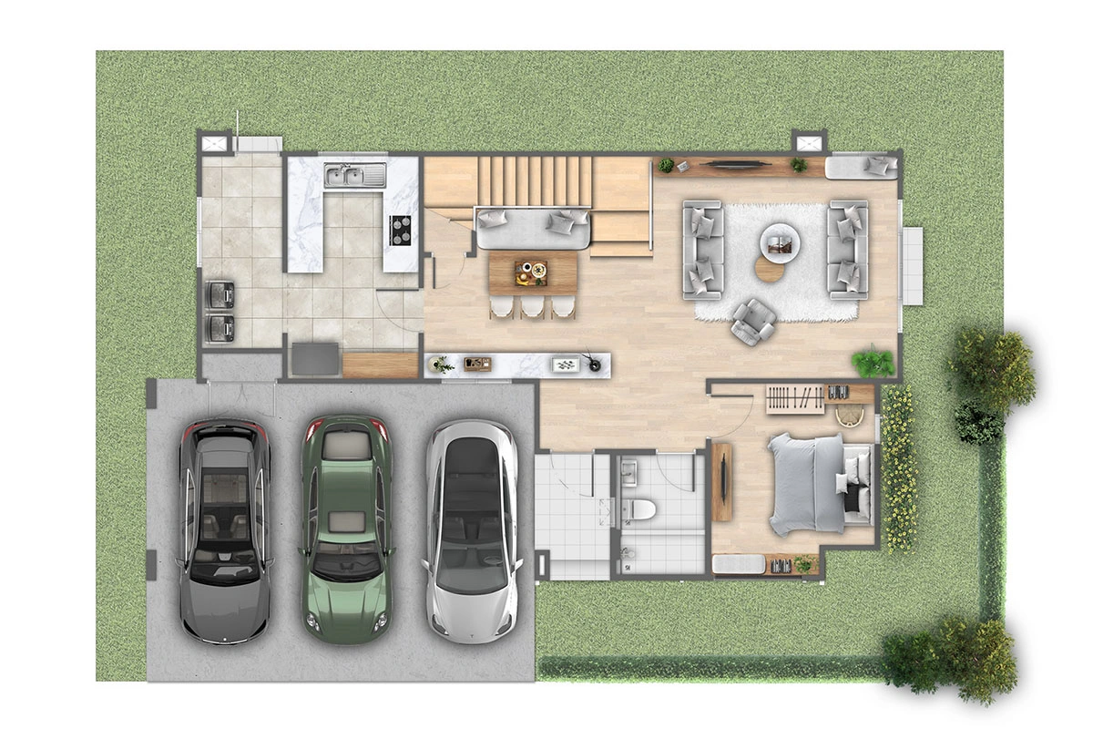 อณาสิริ พระราม 5 - สิรินธร - Lark ชั้น 1