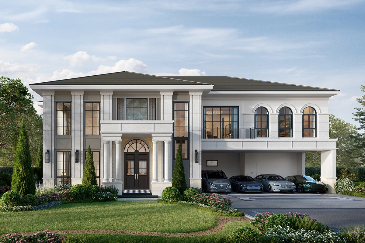 นาราสิริ บรมราชชนนี แบบบ้าน LANGHAM