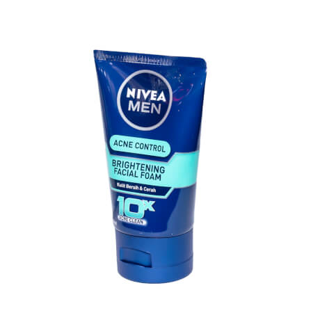 nivea acne control brightening facial foam