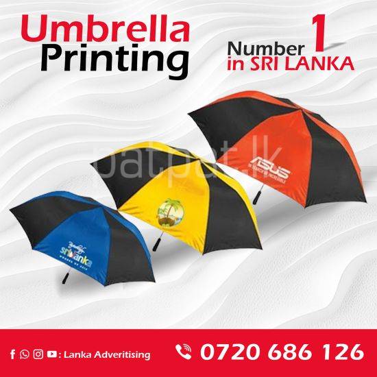 Gents Promotional Umbrella Printing Services