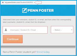 Penn Foster login phone number