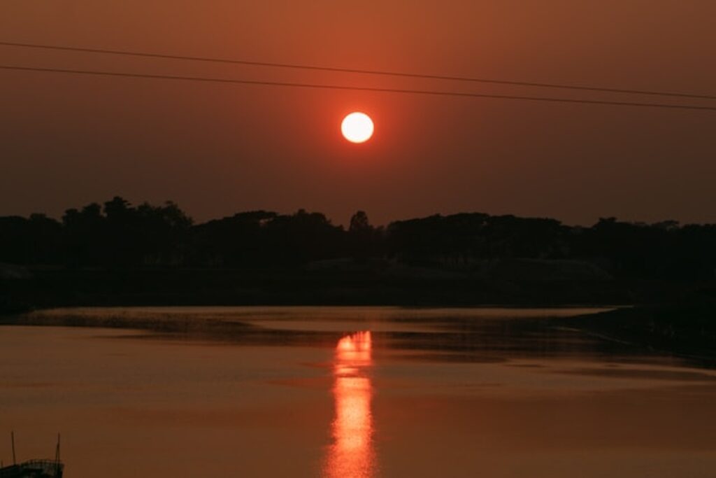 sunset=island