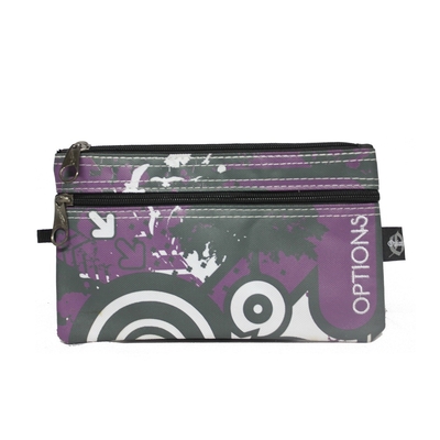 OPTIONS PENCIL CASE OAE-394P PURPLE