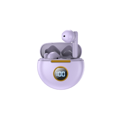 ALPHA & DELTA ANALOGUE TRUE WIRELESS EARBUDS PURPLE