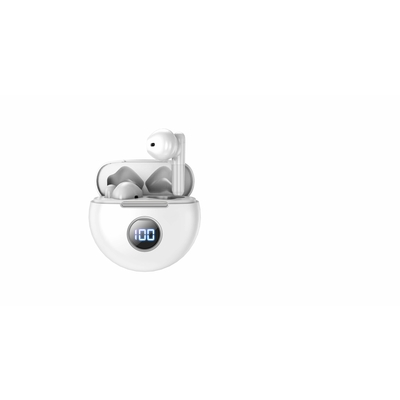 ALPHA & DELTA ANALOGUE TRUE WIRELESS EARBUDS WHITE