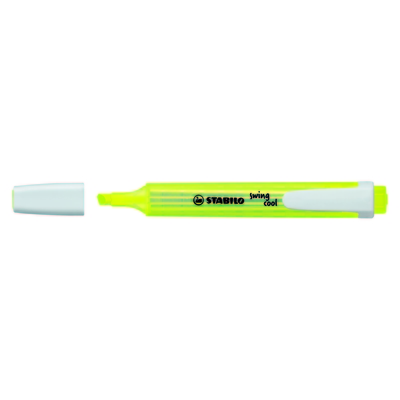 STABILO SWING COOL HIGHLIGHTER - YELLOW (ANTI-DRY TECHNOLOGY)