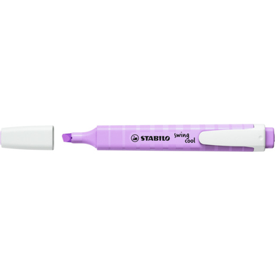 STABILO SWING COOL PASTEL HIGHLIGHTER - LILAC HAZE ( ANTI-DRY TECHNOLOGY)