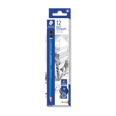 STAEDTLER LUMOGRAPH DRAWING PENCIL 2B