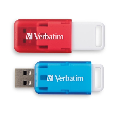 VERBATIM 64GB SEAGLASS USB3.2 RED