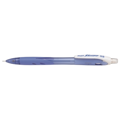PILOT BG REXGRIP 0.5MM 2B, MECHANICAL PENCIL, CLEAR-BLUE BARREL