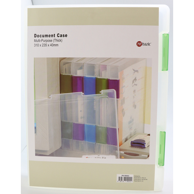 POP BAZIC DOCUMENT CASE A4 (THICK)