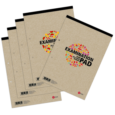 POP BAZIC EXAM PAD A4 5PCS PER PACK