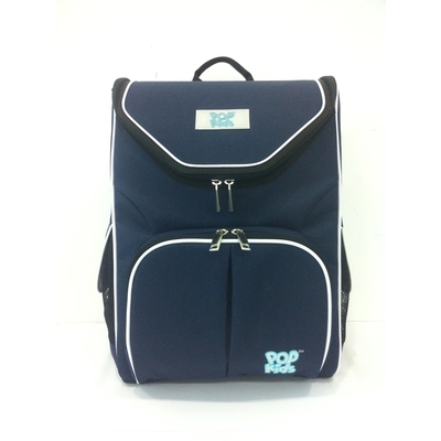 POP KIDS BASIC-2 SCHOOL BAG - NAVY