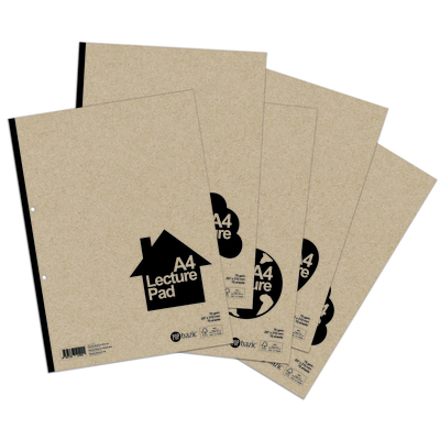 POP BAZIC LECTURE PAD FSC A4 5PCS PER PACK