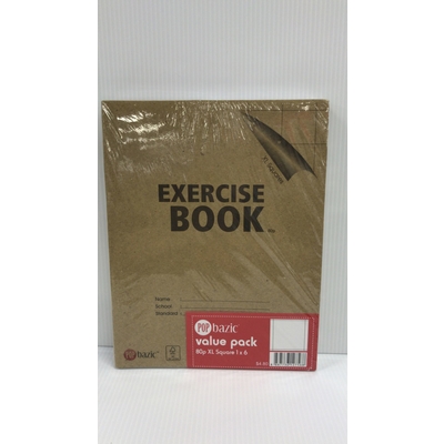 POP BAZIC F5 EXERCISE BOOK 80P XL SQUARE -6PCS PACK