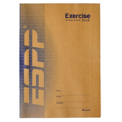 ESPP SINGLE LINE EXERCISE BOOK A4 80P 10'S BUNDLE PACK