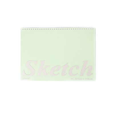 ESPP A4 SKETCH BOOK 20 SHEETS 135 GSM GREEN COVER