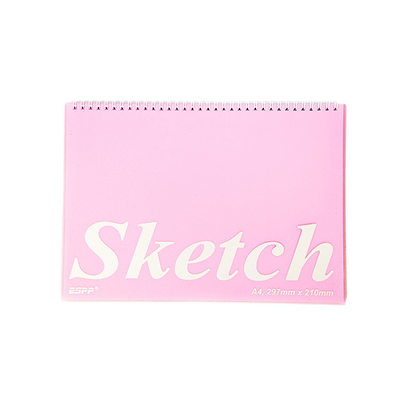 ESPP A4 SKETCH BOOK 20 SHEETS 135 GSM PINK COVER